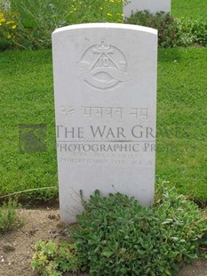 ANCONA WAR CEMETERY - RANA BAHADUR RAI, 